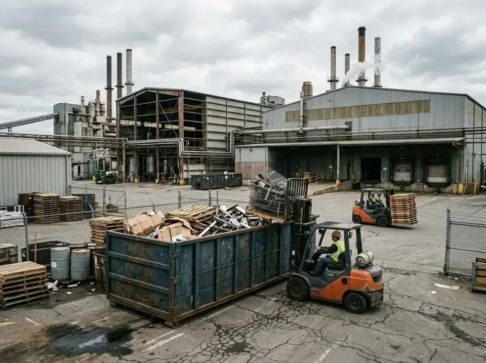 industrial-factory-scrap-conta-003 — frequently asked questions, Cheap Roll-off Dumpster Rentals in Beaver Dam, WI